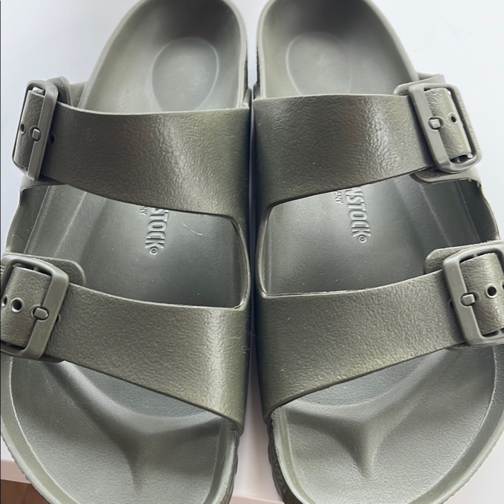Birkenstock Brand New Olive Green Sandals
